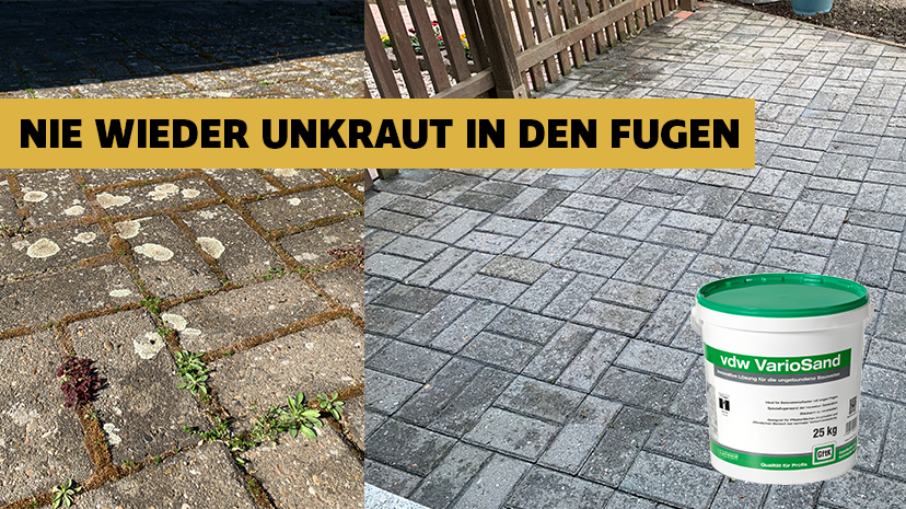 Read more about the article Unkraut in den Fugen dauerhaft verhindern!