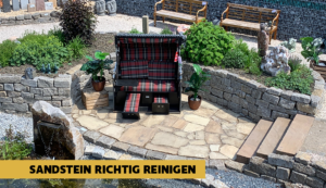 Read more about the article Sandstein reinigen – So geht’s!