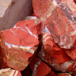 Jaspis Bild für Blogartikel: Rote Steine aus Afrika